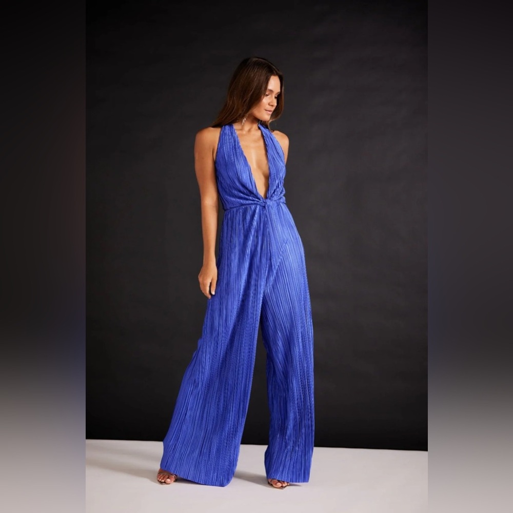 Minkpink Izzy halter jumpsuit